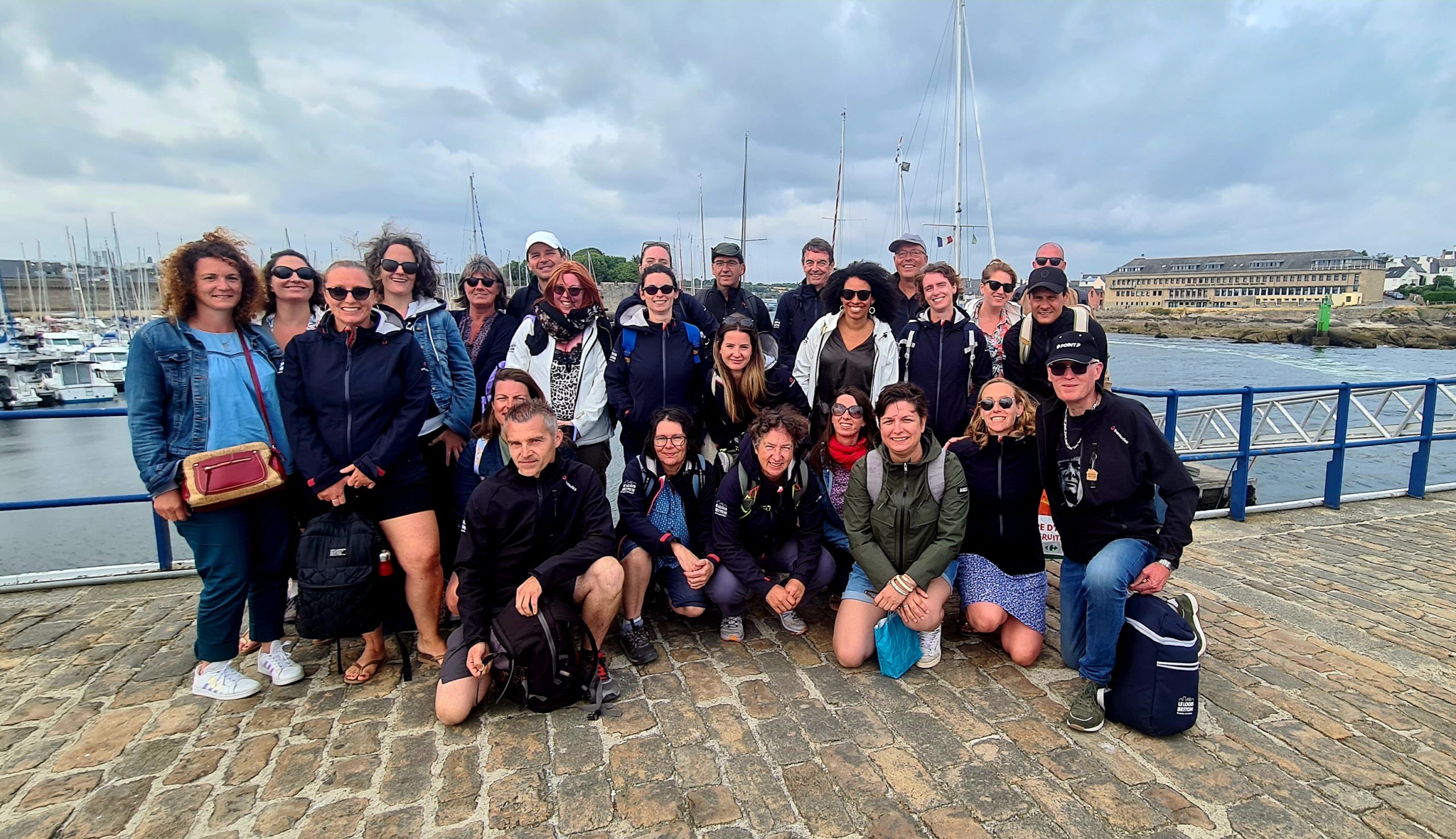 Photo de groupe -Les Glénans - 28 06 2023 (2)